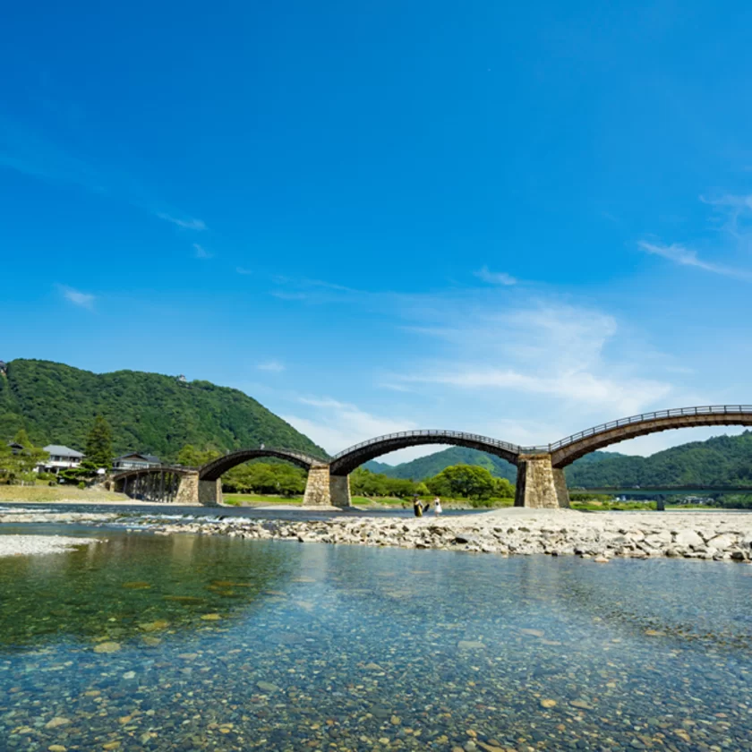 ポイント1　錦帯橋(岩国市)