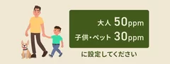 子供やペットに合わせて細かく調整