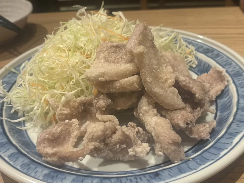 「林SPF豚」の豚唐揚げ