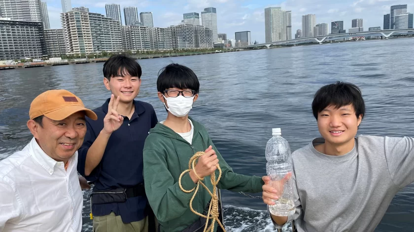 小金高校 東京湾の水質調査