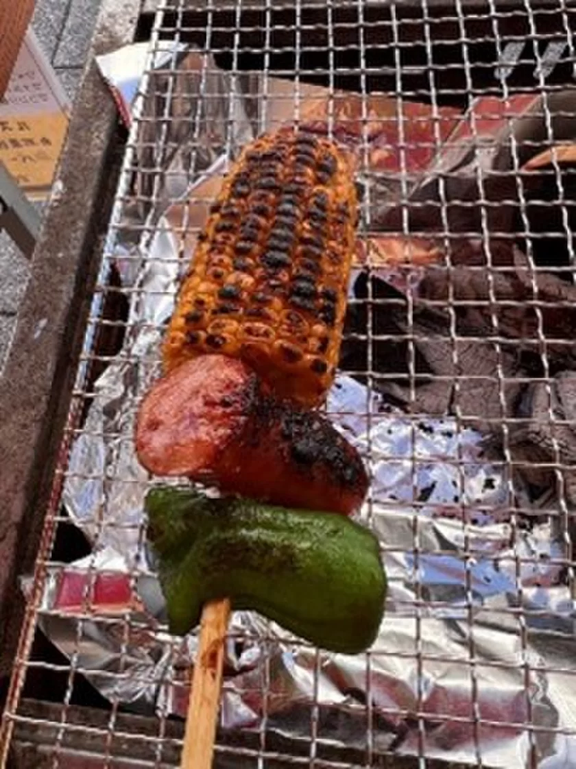 白石農園　焼きとうもろこし