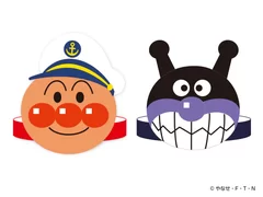 神戸限定アンパンマン・ばいきんまんのお面工作 ※画像はイメージです