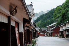 熊川の風景