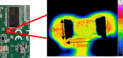 チップ抵抗　※1.3μm顕微鏡レンズ使用