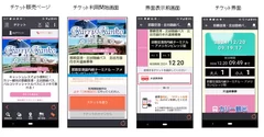 カリー観光モバイルチケット利用イメージ