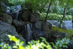 サントリー山崎蒸溜所 裏庭