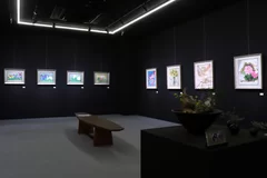 1回目の展覧会の様子(当館2階展示室)