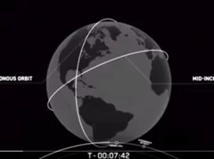 スペースX社配信映像-4