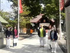 入れ歯供養祭を執り行った北海道神宮頓宮