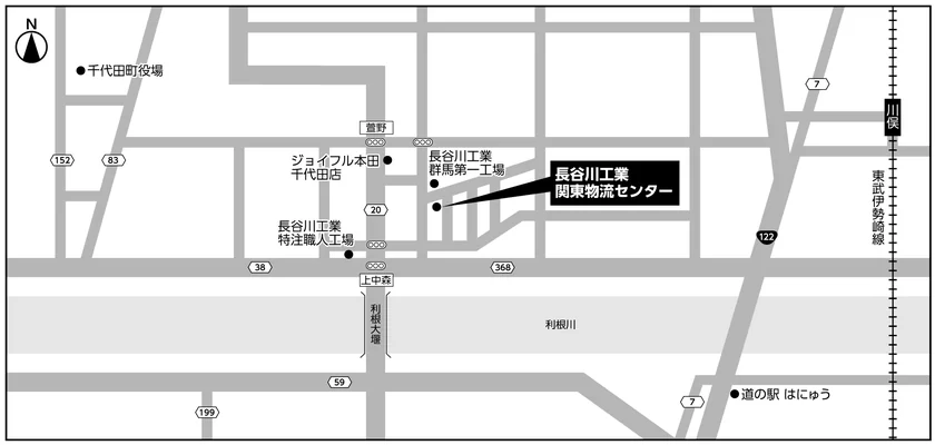 関東物流センター_地図