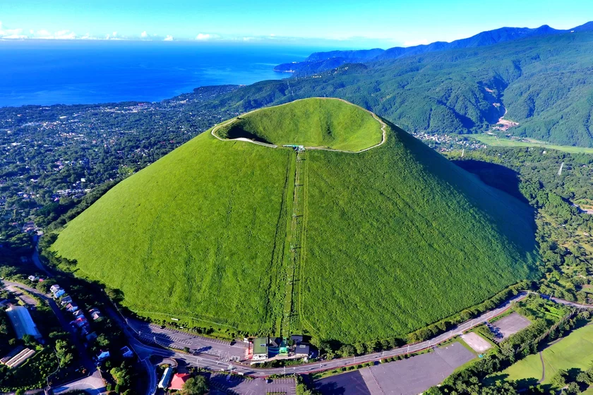 大室山空撮