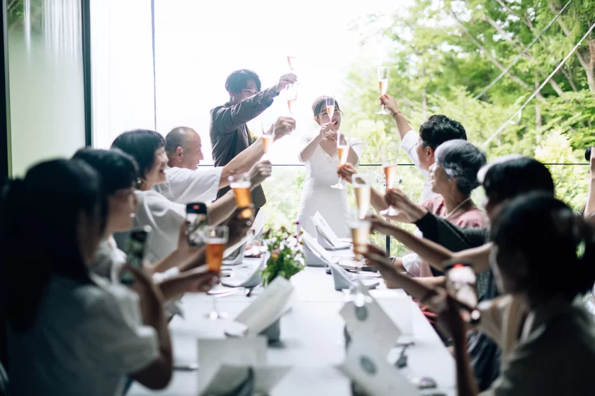 親族だけの小さな会食もオススメ