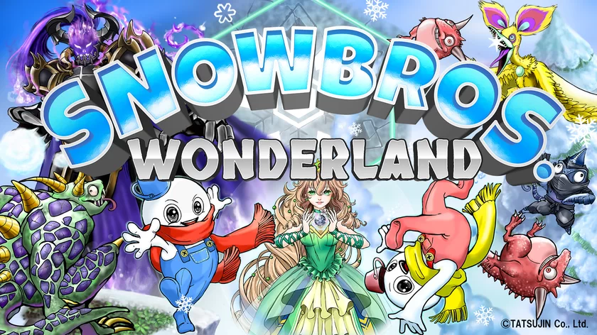 ▲最新3Dアクションゲーム「SNOW BROS. WONDERLAND」