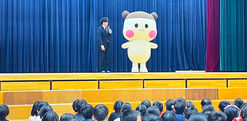 もっち～登場