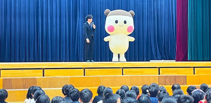 もっち～登場