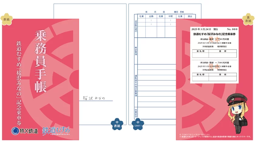 記念乗車券(全体)イメージ