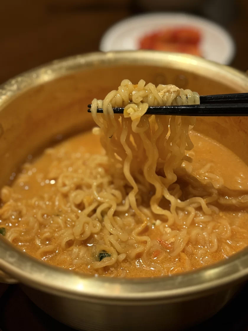 豆乳辛ラーメン