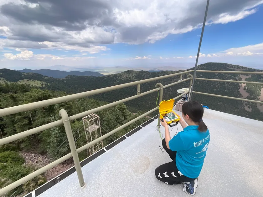 Langmuir Laboratoryでの雷雲ガンマ線観測