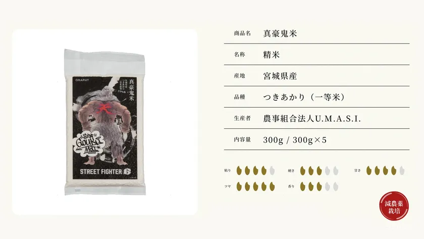 真豪鬼米「つきあかり」製品情報