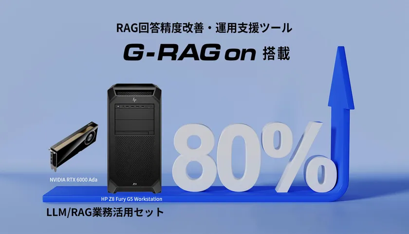 RAG初期回答精度80％達成 G-RAGon