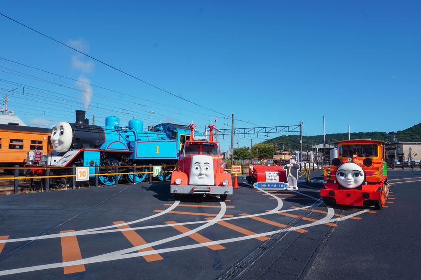 トーマスフェア会場のなかま大集合