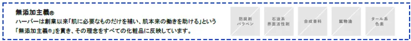 ハーバー「無添加主義(R)」