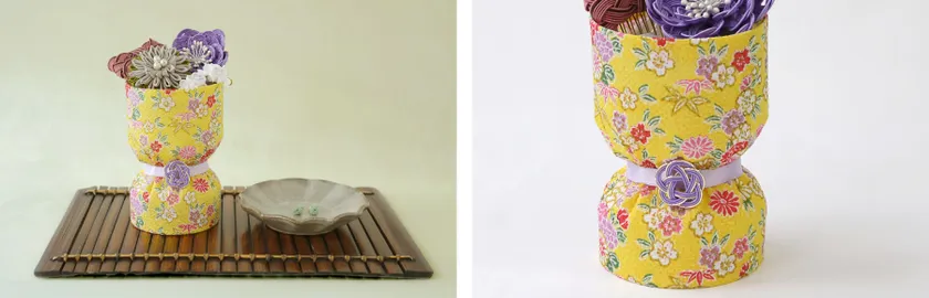 ファンファンブーケ作品例3_和調