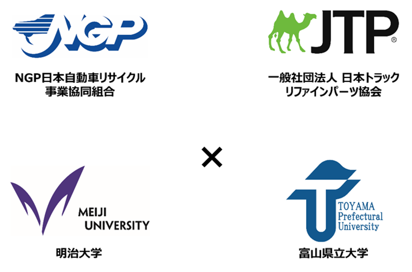 NGPとJTP、
「大型自動車リサイクル部品の環境負荷低減効果の研究」
第一弾の成果報告を発表
~カーボンニュートラル・サーキュラーエコノミーの
実現に向けた大きな一歩~