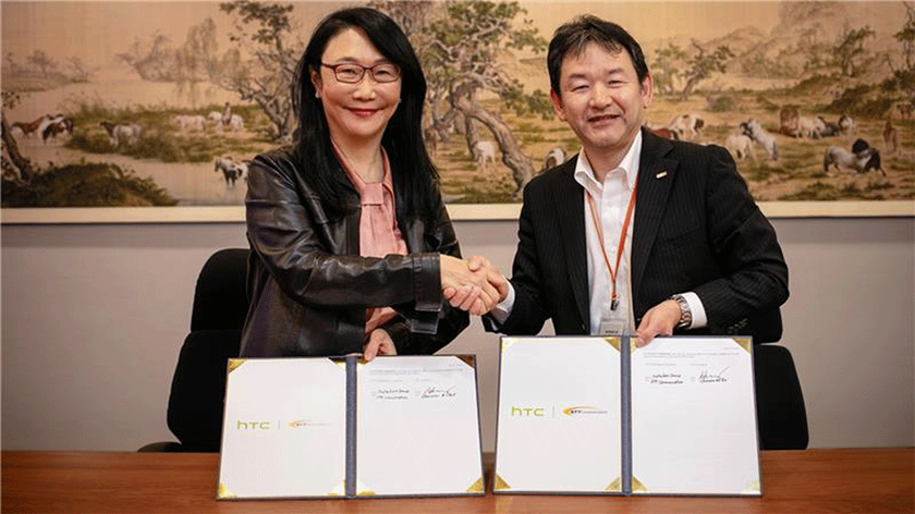 HTCとNTT Com、新たなエンターテインメント市場創出に向けた
基本合意書を締結