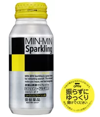 MIN-MIN Sparkling （ミンミンスパークリング）　 190mL 230円(税抜)