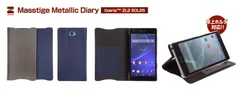 ZENUS Xperia ZL2 SOL25 Masstige Metallic Diary