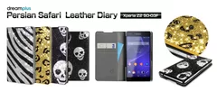 dreamplus Xperia Z2 SO-03F Persian Safari Leather Diary