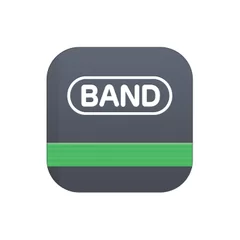 「BAND」ロゴ