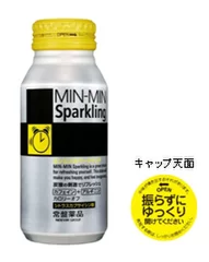 MIN-MIN Sparkling （ミンミンスパークリング）　 190mL 230円(税抜)