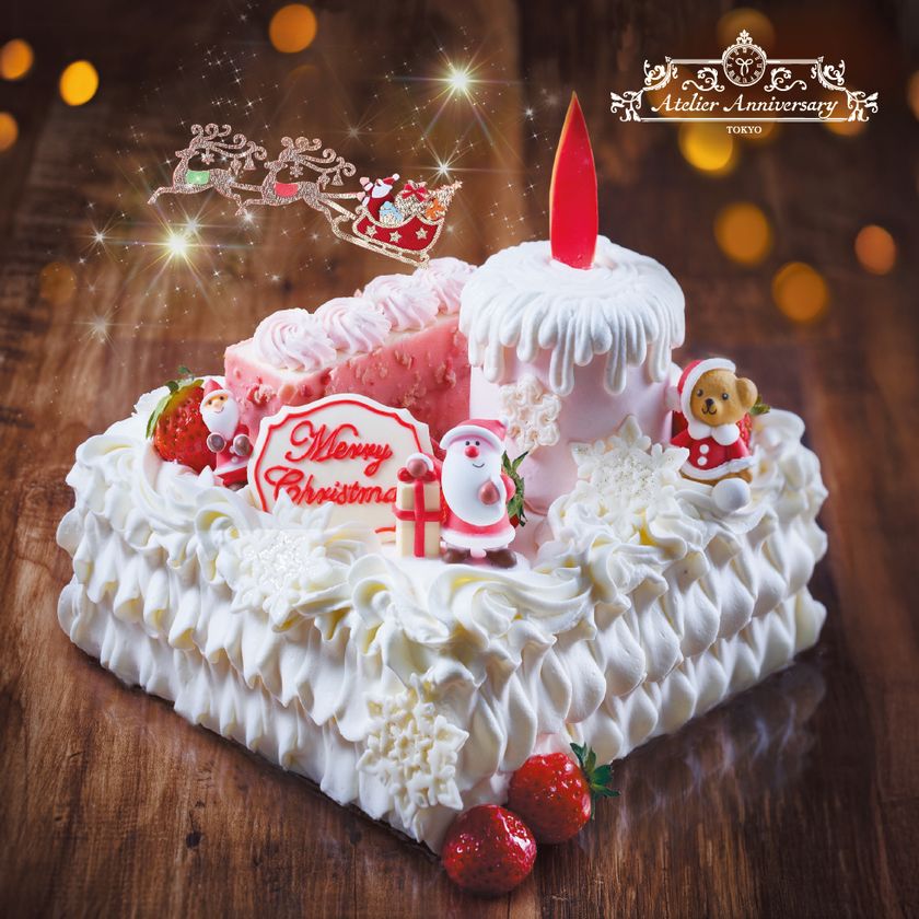 (株)アニバーサリー、
“Sweet Christmas”テーマのクリスマスケーキ12種を
2025年10月3日(金)より予約開始!