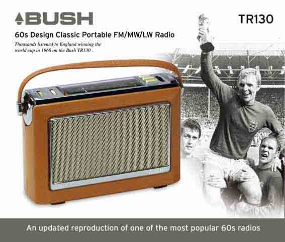 BUSH RADIO ポータブルラジオポータブルラジオ - ラジオ・コンポ