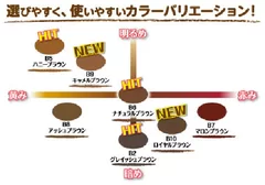 選びやすいカラ―バリエーション