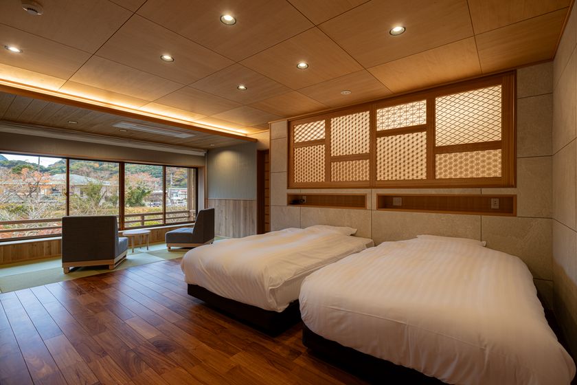 伊豆蓮台寺温泉旅館「清流荘」
メゾネットタイプ客室リニューアルオープンのお知らせ