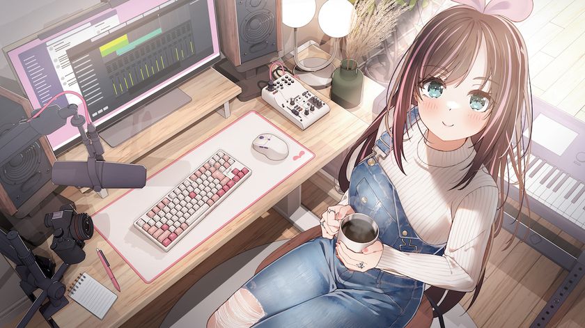KizunaAIの世界観を詰め込んだ
初のコラボゲーミングキーボードが登場
本日2025年12月23日(火)より予約開始