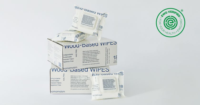 日本のベビーブランド初!世界基準のプレミアムなおしりふき
「Wood-Based WIPES」が米国のEWG認証“最高評価”を獲得