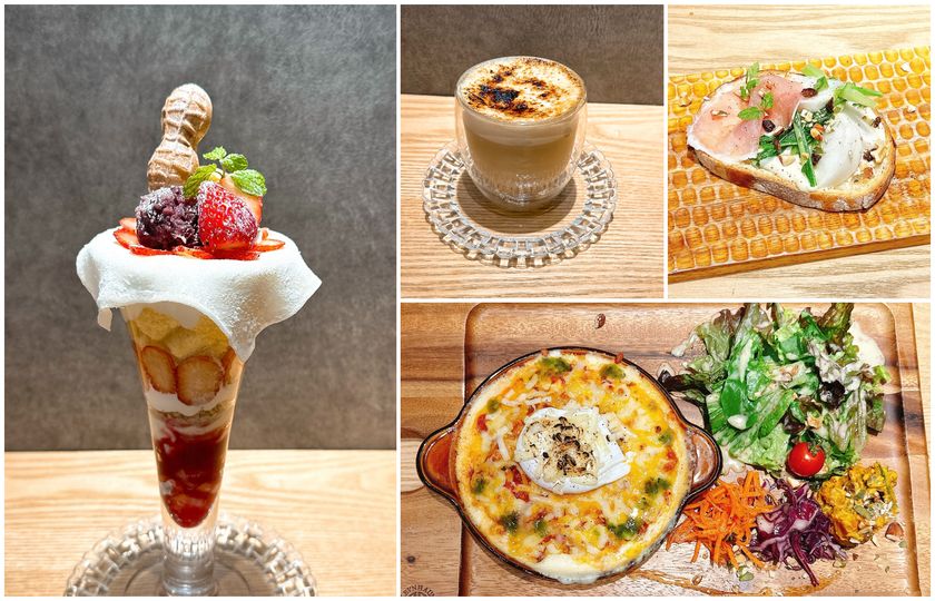 <西船橋>駅ナカ・カフェドルセットにて
冬メニューの新商品5品を発売