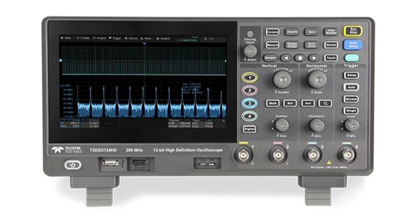テレダイン・レクロイ、
低価格かつ高機能なデジタル・オシロスコープ
「T3DSO700HDシリーズ」を発表