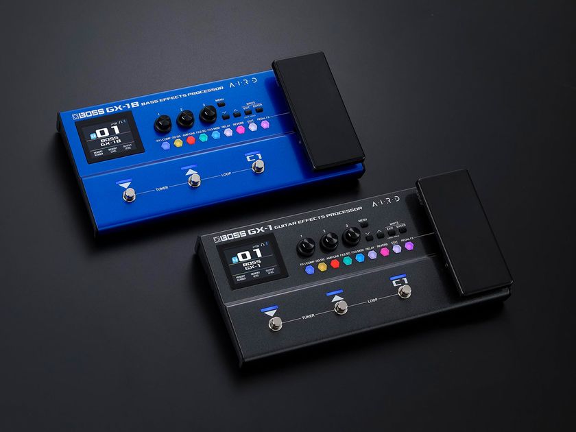 定評あるマルチ・エフェクター「GXシリーズ」に
最も軽量コンパクトなモデルが登場
