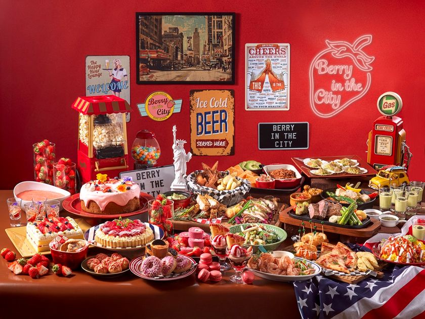 「リーベルホテル大阪」『Berry in the City
~ニューヨークの街角気分を愉しむストロベリースイーツ&
ディナービュッフェ~』を3月1日より開催!