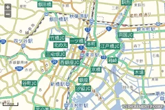 道路強調マップ