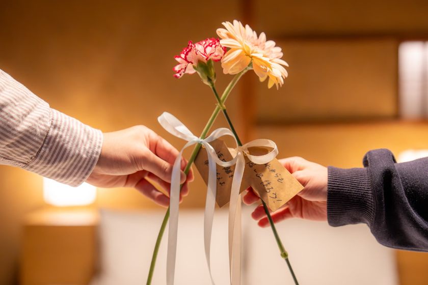 “花で気持ちを交わす”新しいバレンタイン体験
Nazuna 京都 御所/二条城で2月9日からスタート