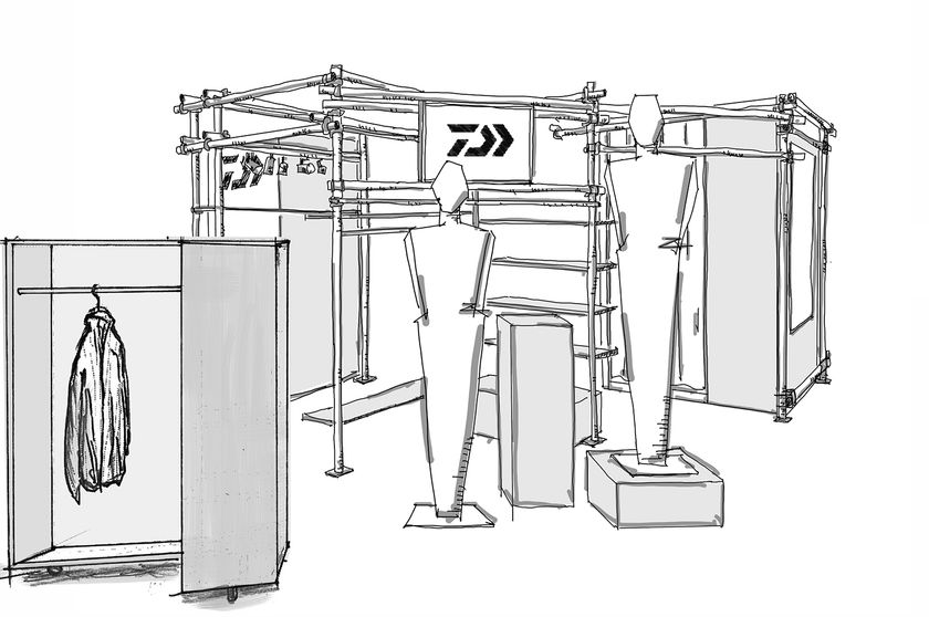 DAIWAがデイリーライフを提案する全天候型ウェアの常設店
阪急うめだ本店「GREEN AGE」に2月18日オープン
「DAIWA × POTR」のコラボレーションしたバッグも発売