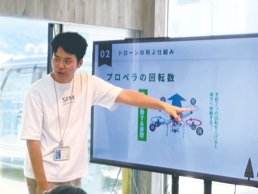 【長野】株式会社ASOLAB.が2月25日、
才教学園でドローン安全体験学習を実施