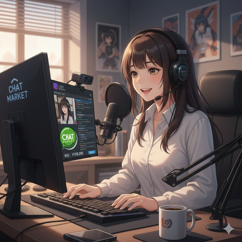 「中抜き」の時代に終わりを告げる。還元率最大95%。
個人のスキルを「真の資産」へ変える
次世代ビデオプラットフォーム『Chat Market』日米同時リリース