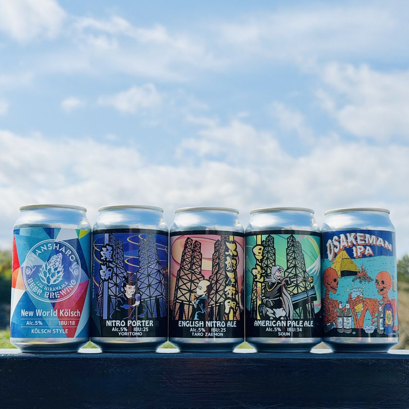伊豆の世界遺産・韮山反射炉に隣接するブルワリー「反射炉ビヤ」が
初の缶ビール5銘柄を3月9日(月)発売